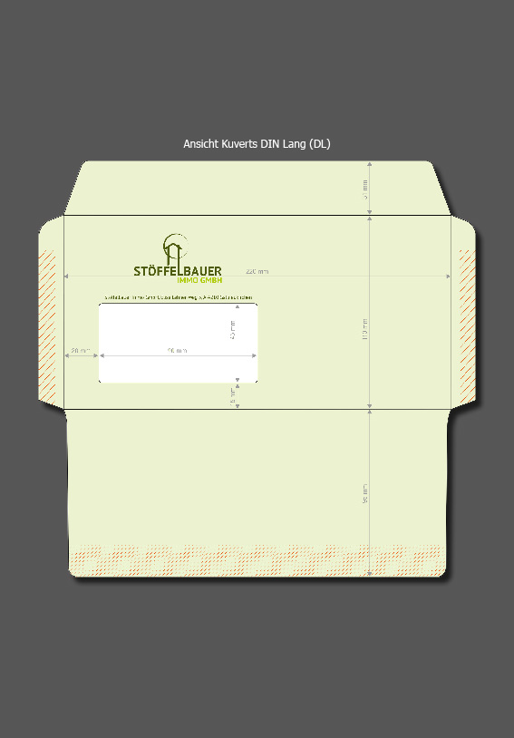 Fensterkuverts für Stöffelbauer Immobilien